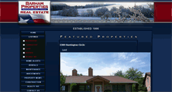 Desktop Screenshot of barhamproperties.com